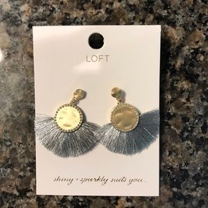 LOFT Gold and Grey Earrings